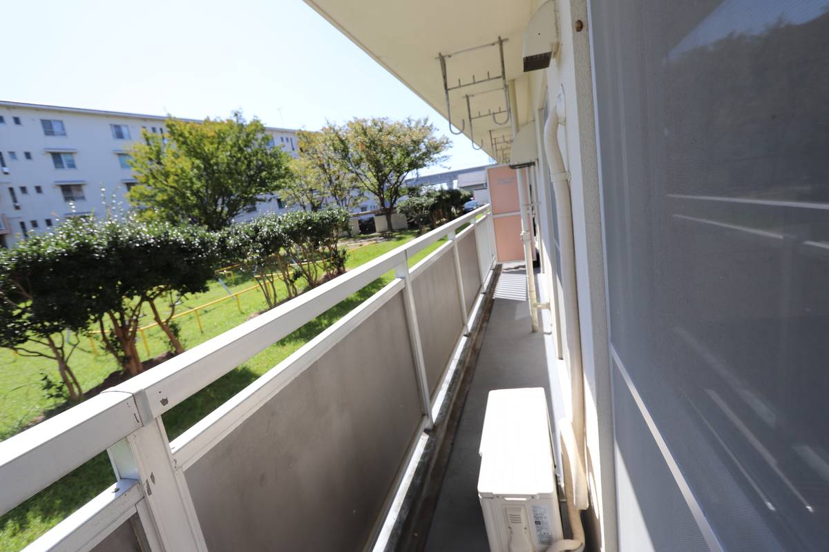 Balkon di Village House Shiranui di Uki-shi