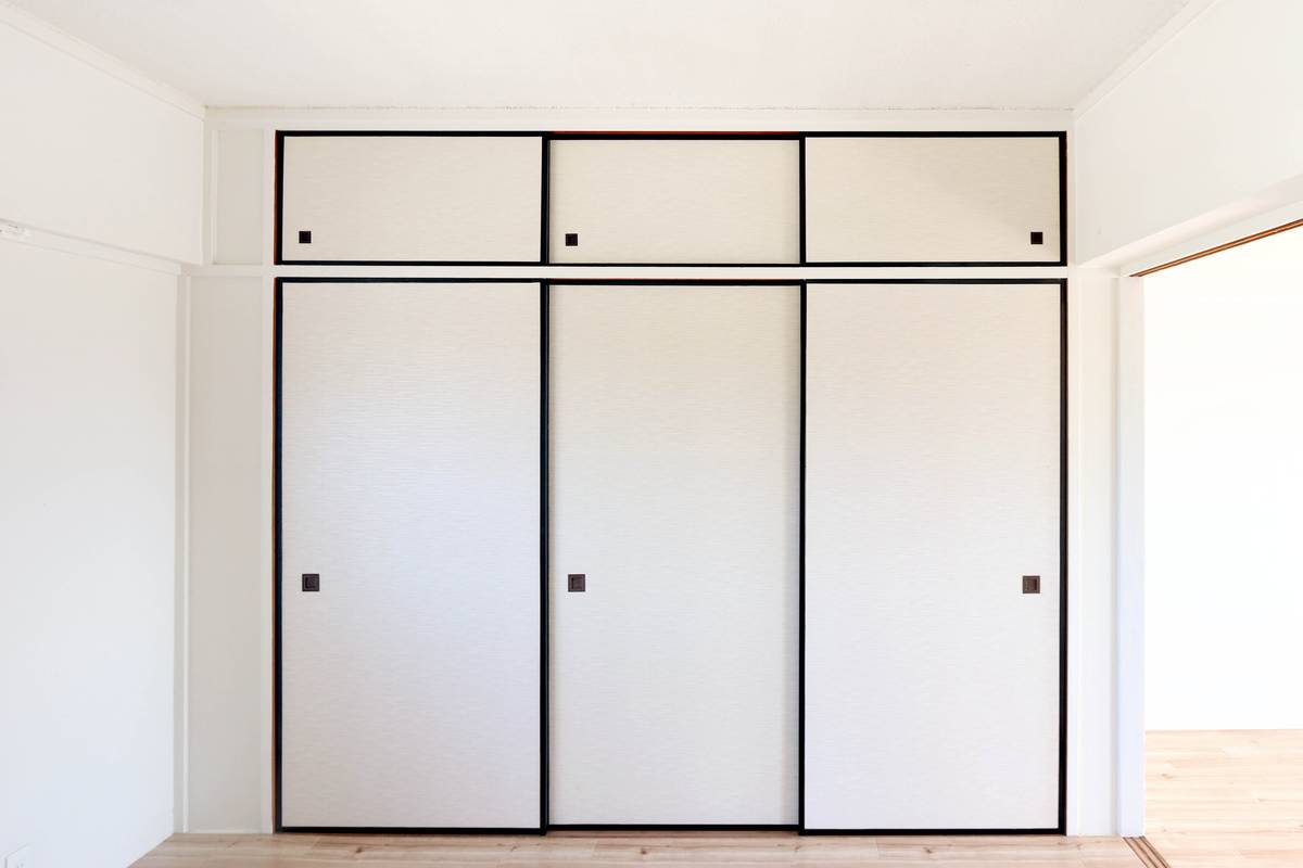 Storage Space in Village House Shiranui in Uki-shi