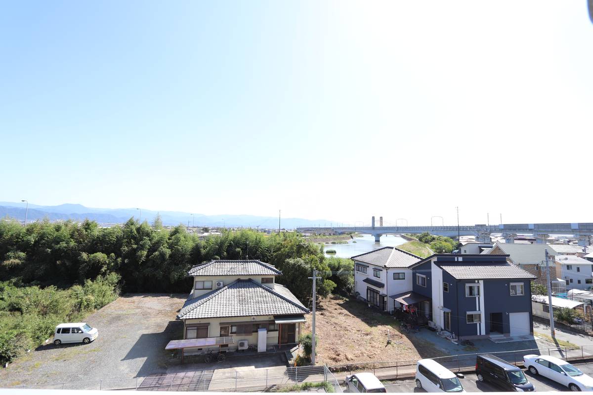 View from Village House Shiranui in Uki-shi