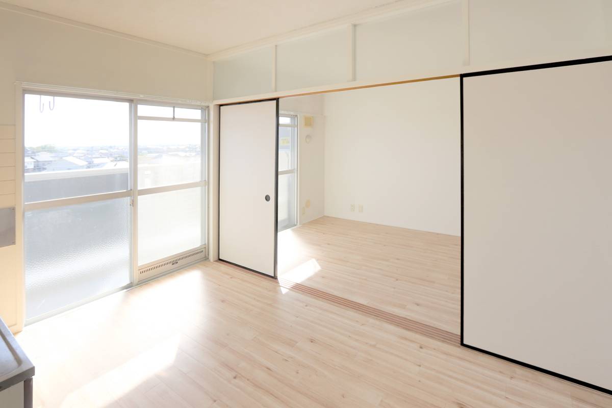 筑後市ビレッジハウス筑後のリビング