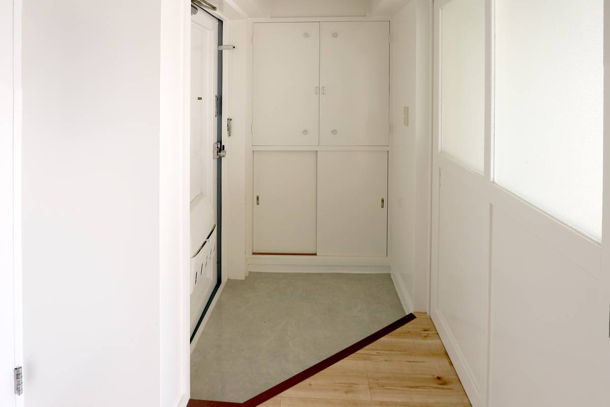 筑後市ビレッジハウス筑後の玄関