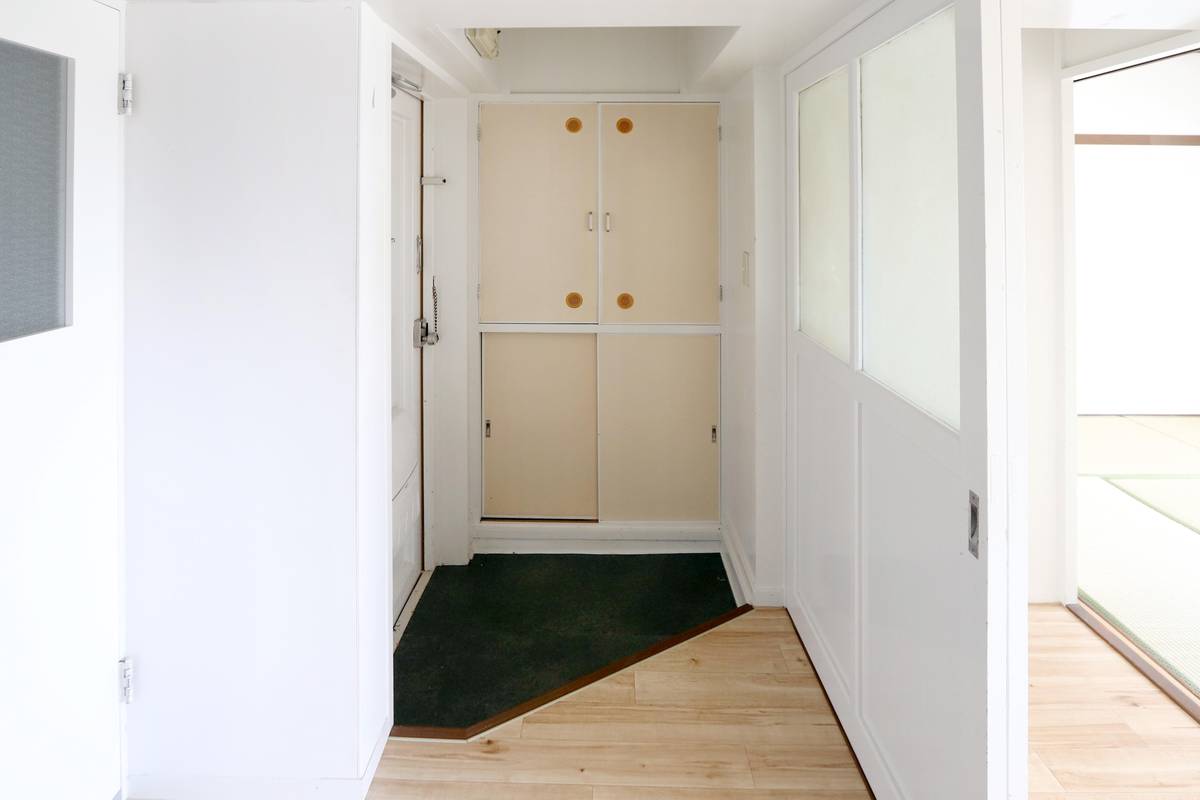 Asakura-shi ရှိ Village House Amagi Hitotsugi ၏ တိုက်ခန်းဝင်ပေါက်