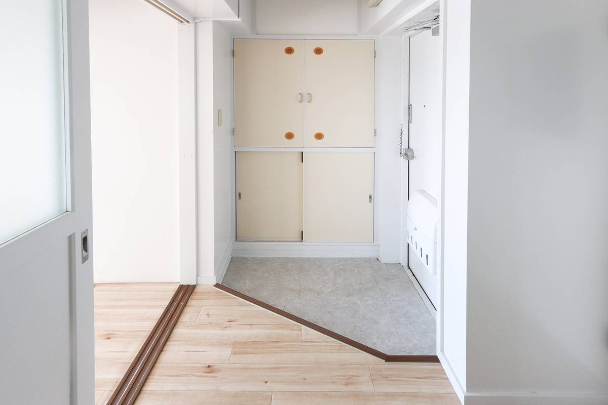 Asakura-shi ရှိ Village House Amagi Hitotsugi ၏ တိုက်ခန်းဝင်ပေါက်