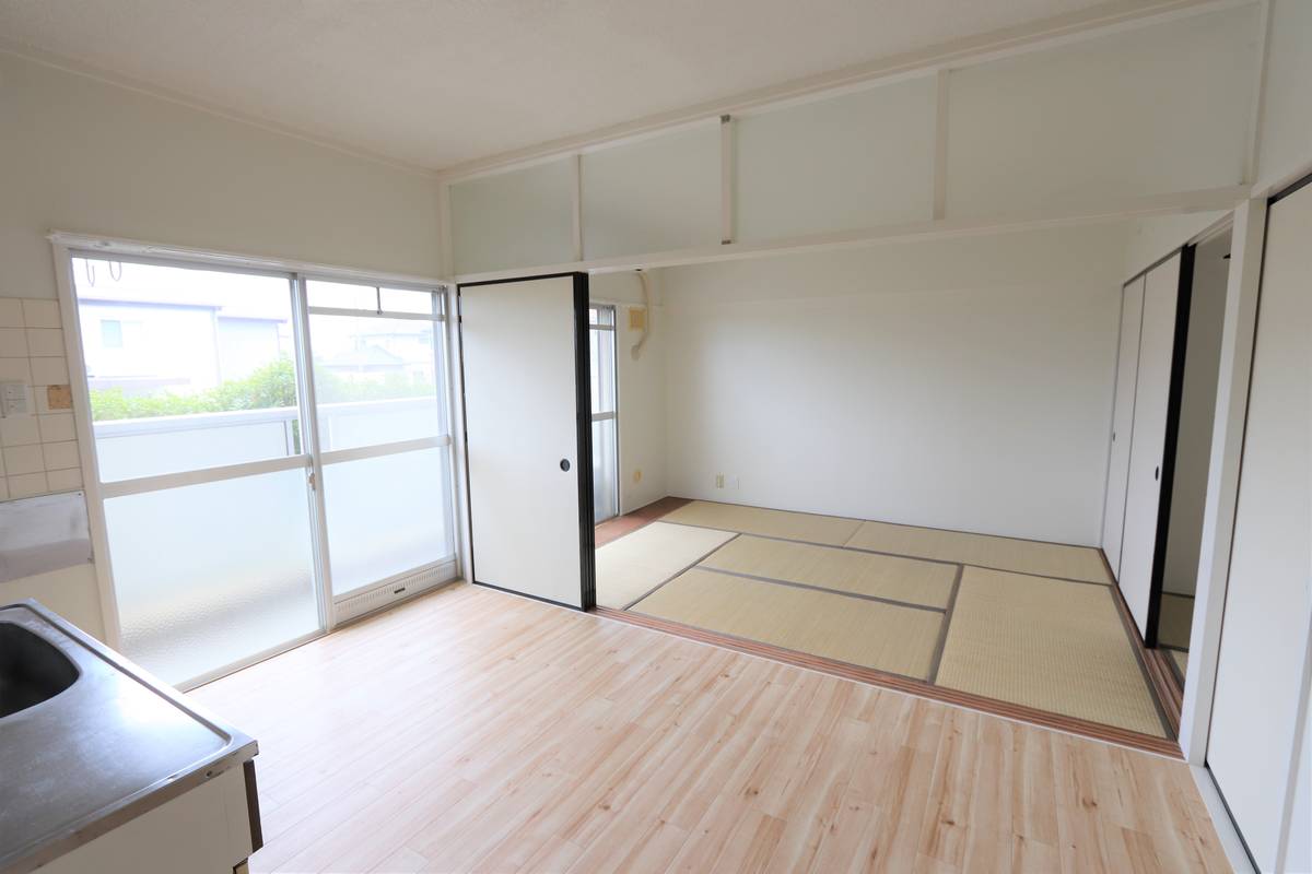 Living Room in Village House Shounai in Iizuka-shi