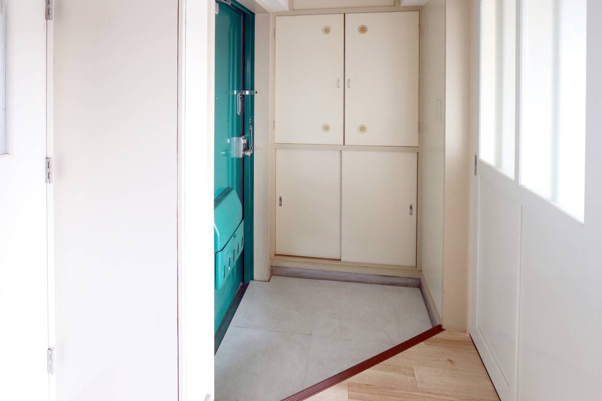 Khu vực cửa ra vào Village House Shounai ở Iizuka-shi