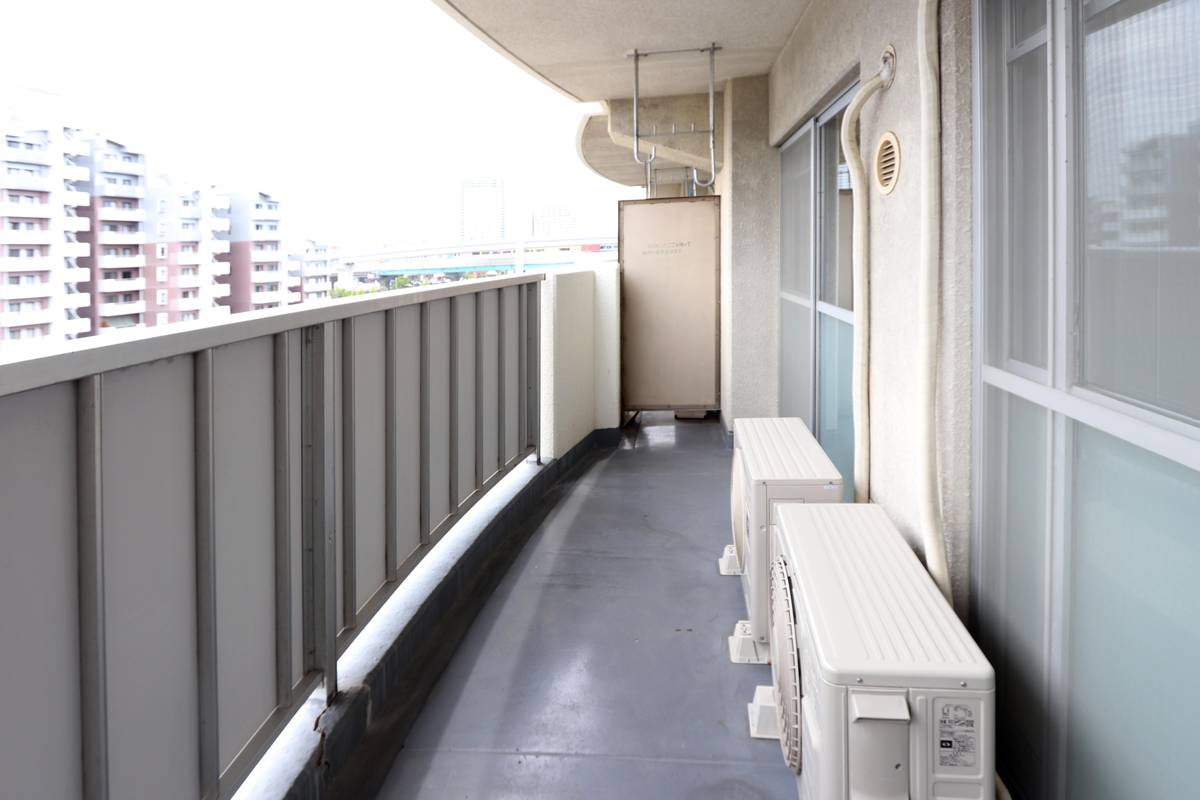 Balcony in Village House Kashiihama Tower in Higashi-ku