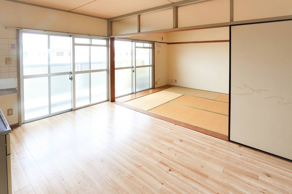 Ruang Tamu di Village House Mitsuhashi di Yanagawa-shi