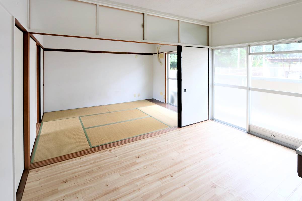 Phòng khách của Village House Nougata Higashi ở Nogata-shi