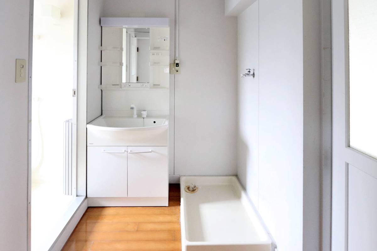 Bồn rửa mặt của Village House Nougata Higashi ở Nogata-shi