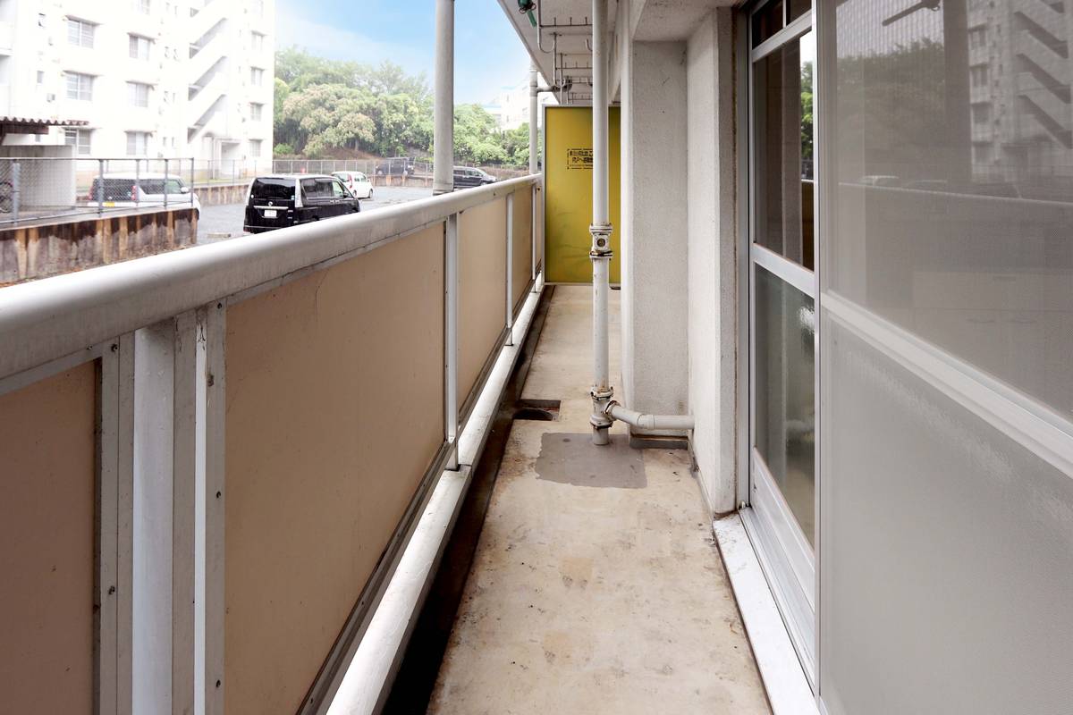 Ban công của Village House Nougata Higashi ở Nogata-shi