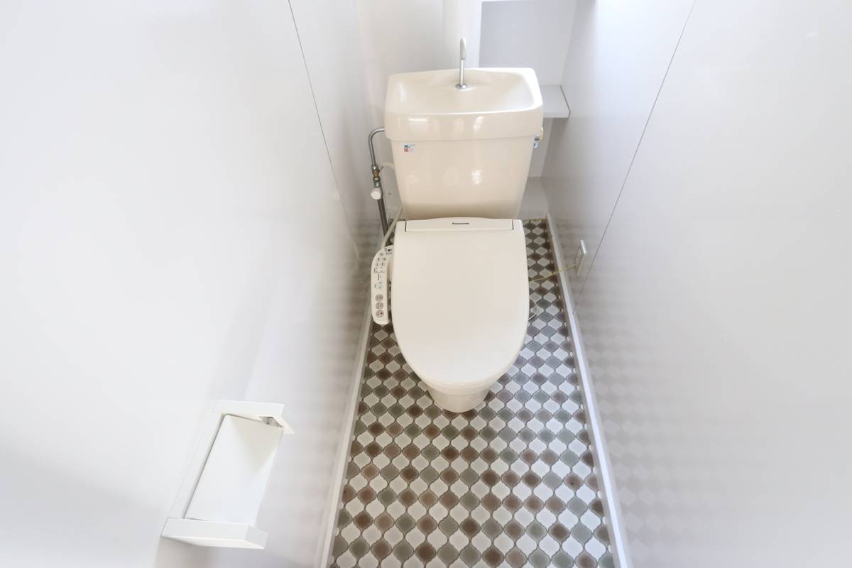 Nhà vệ sinh của Village House Nougata Higashi ở Nogata-shi