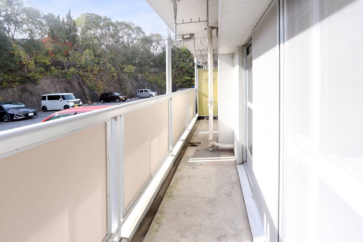 Ban công của Village House Nougata Higashi ở Nogata-shi