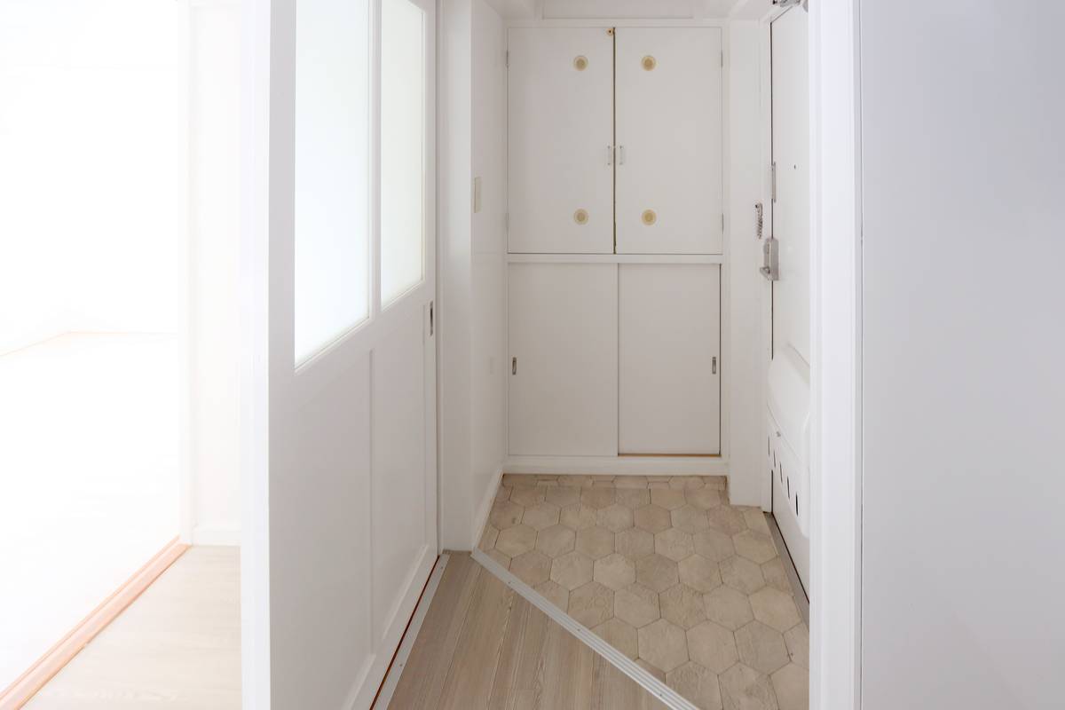 Khu vực cửa ra vào Village House Nougata Higashi ở Nogata-shi