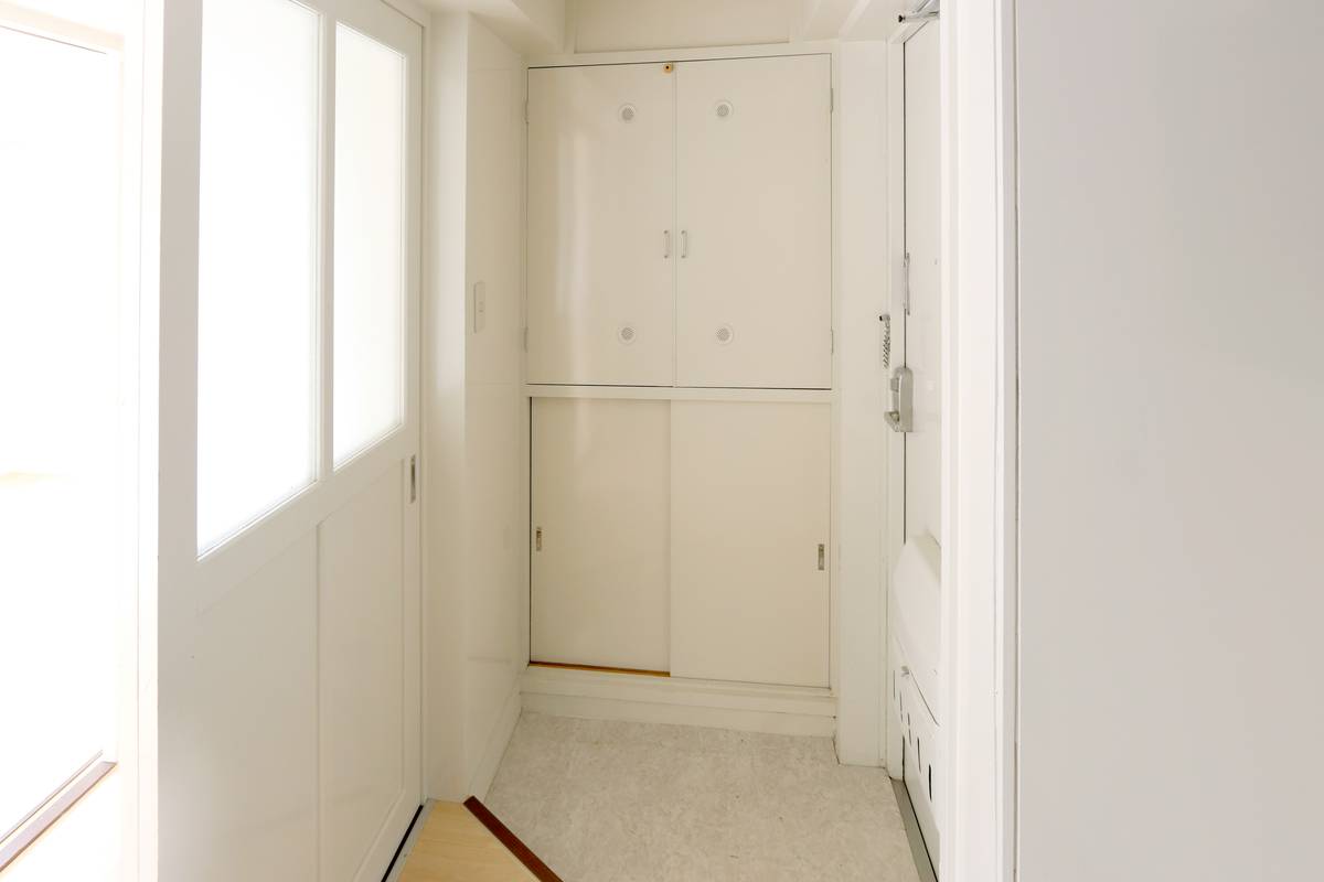 Khu vực cửa ra vào Village House Nougata Higashi ở Nogata-shi