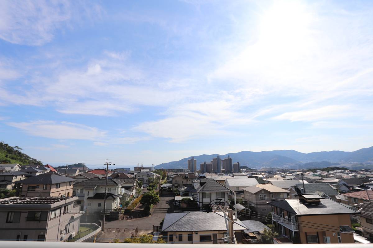 Tầm nhìn từ Village House Yagami ở Nagasaki-shi
