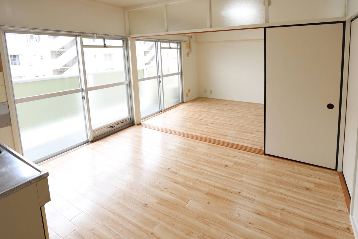 Living Room in Village House Sencho in Yatsushiro-shi