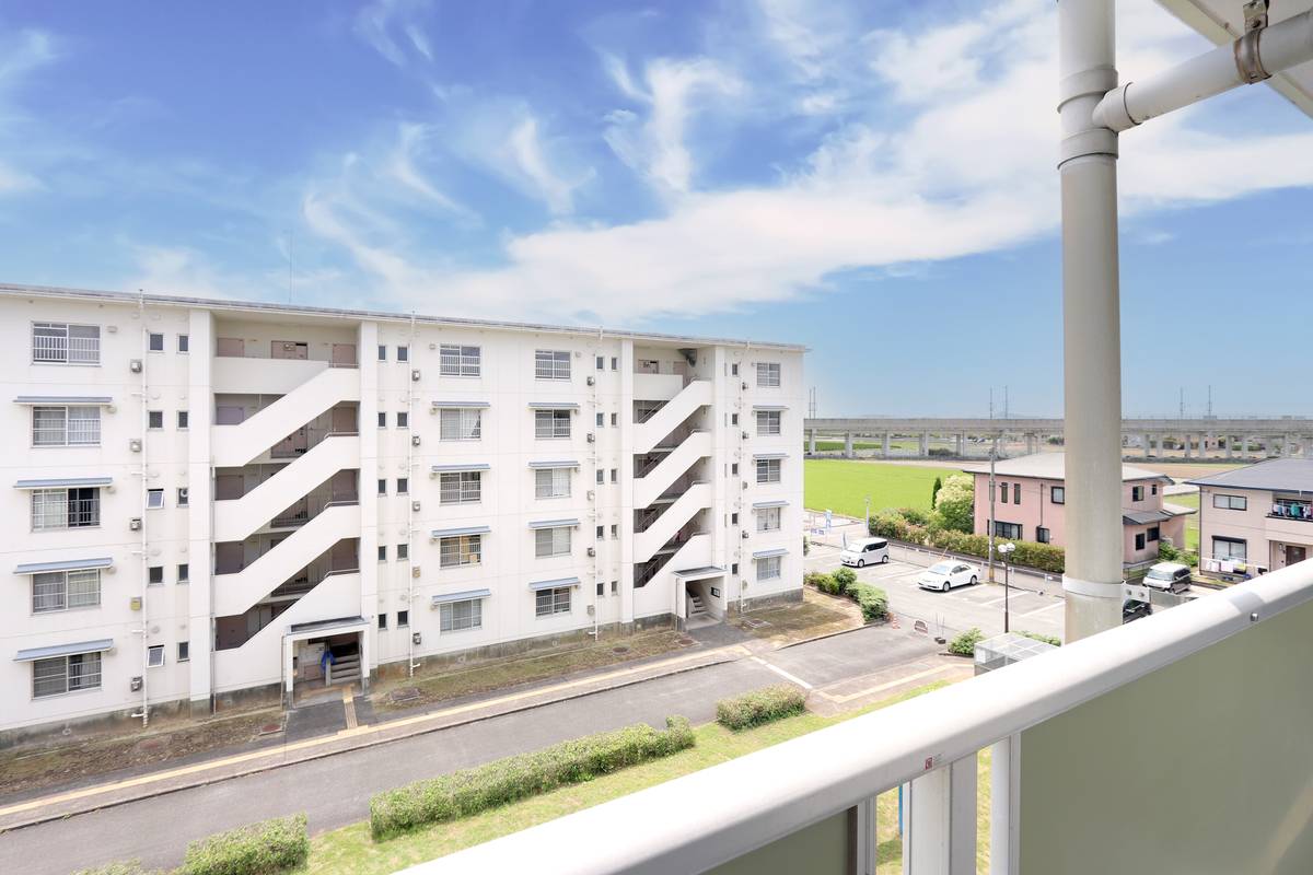 八代市ビレッジハウス千丁の眺望