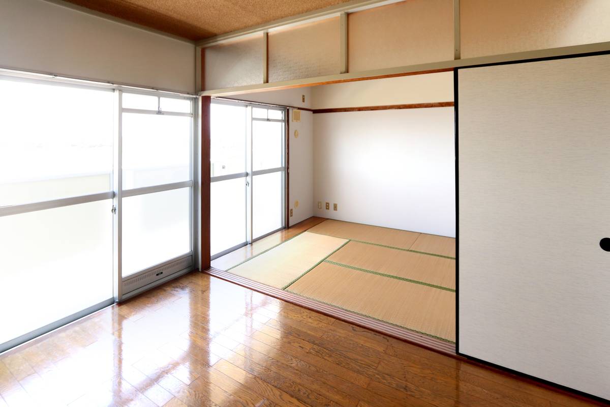 Living Room in Village House Yamato 2 in Yanagawa-shi