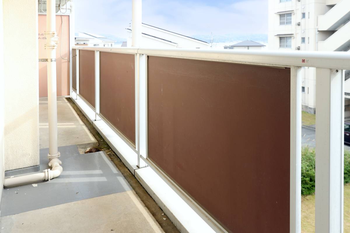 Ban công của Village House Shimo Hirokawa ở Yame-gun