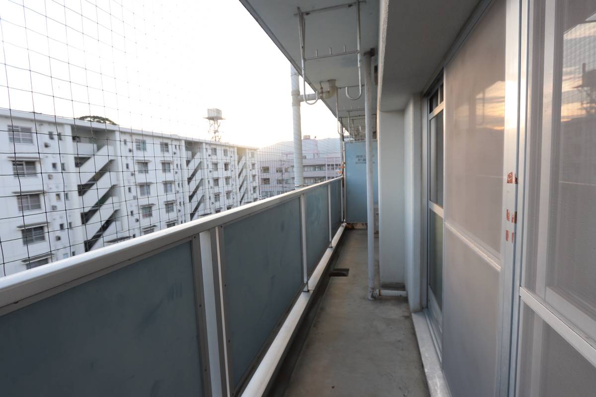 Balkon di Village House Igawa di Iizuka-shi