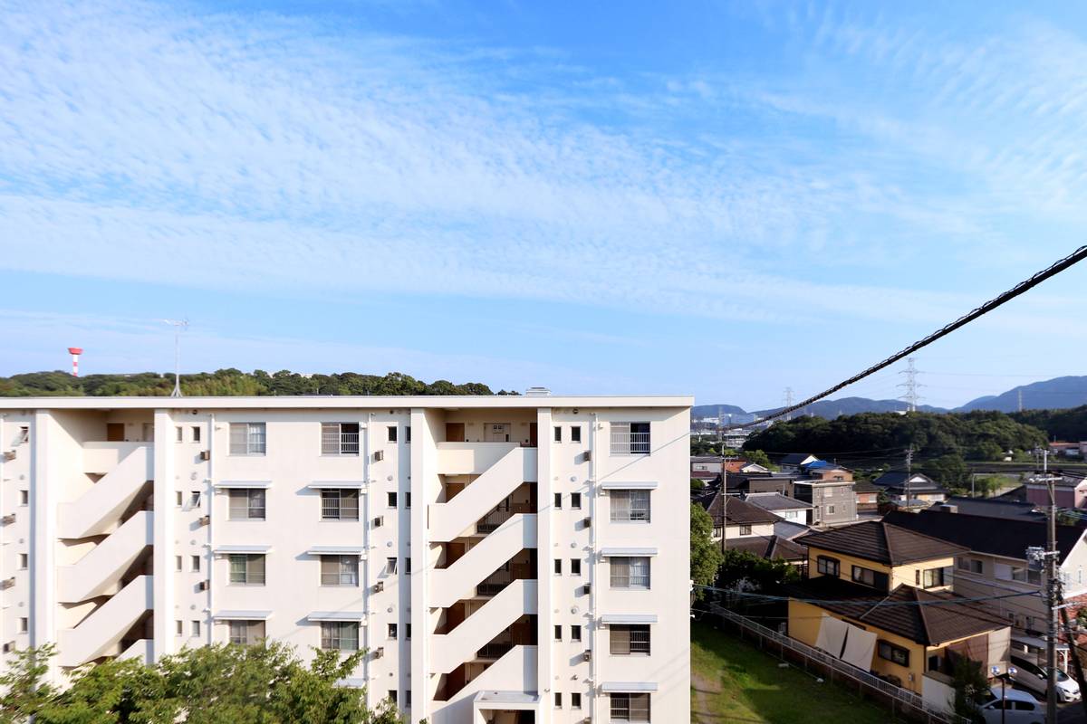 Tầm nhìn từ Village House Tsumizu ở Isahaya-shi