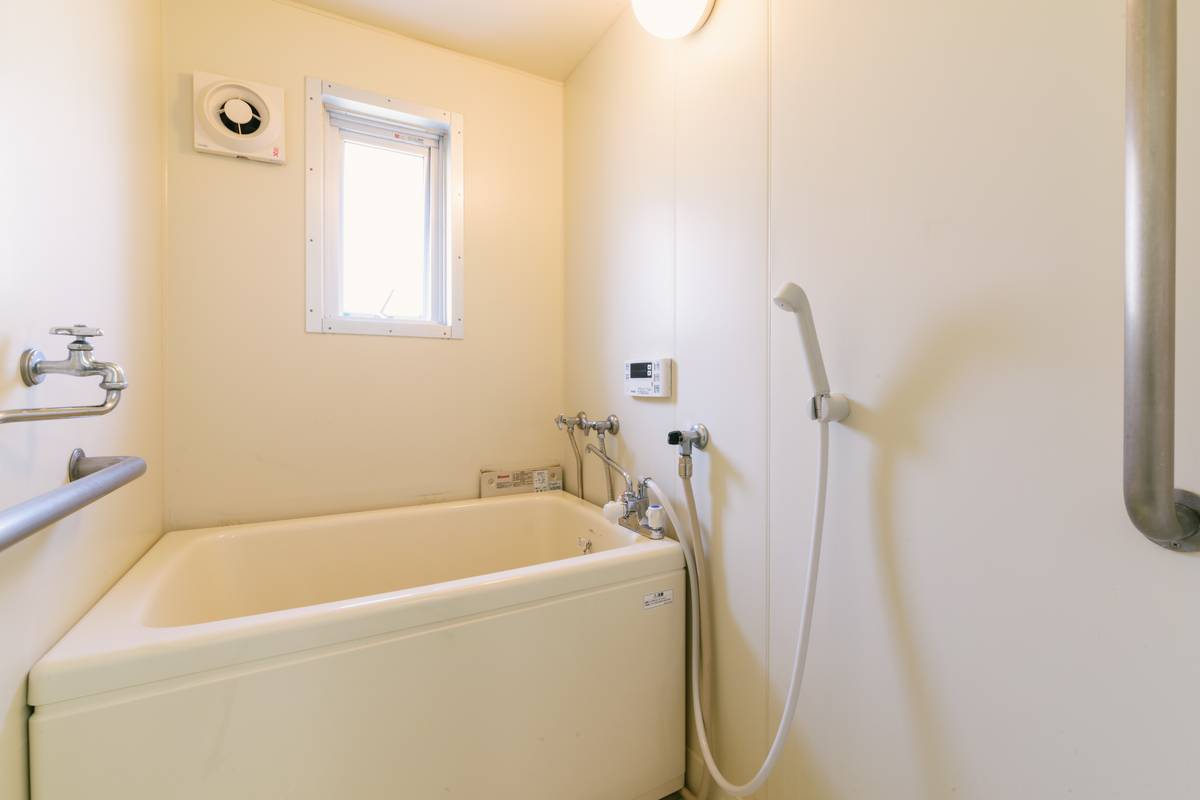 Phòng tắm của Village House Tsumizu ở Isahaya-shi