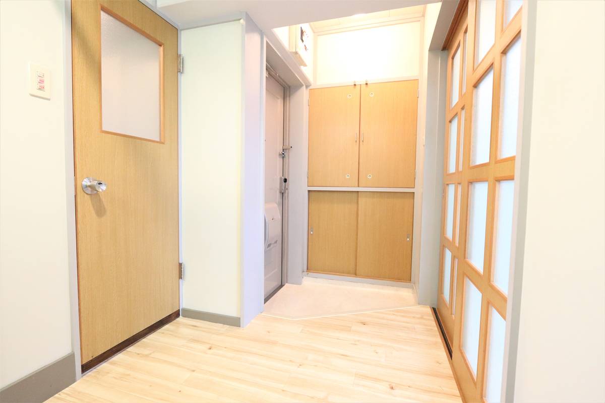 Entrada do apartamento de Village House Saza Suenaga em Kitamatsuura-gun