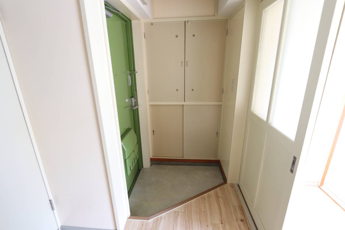 うきは市ビレッジハウス吉井Ⅱの玄関