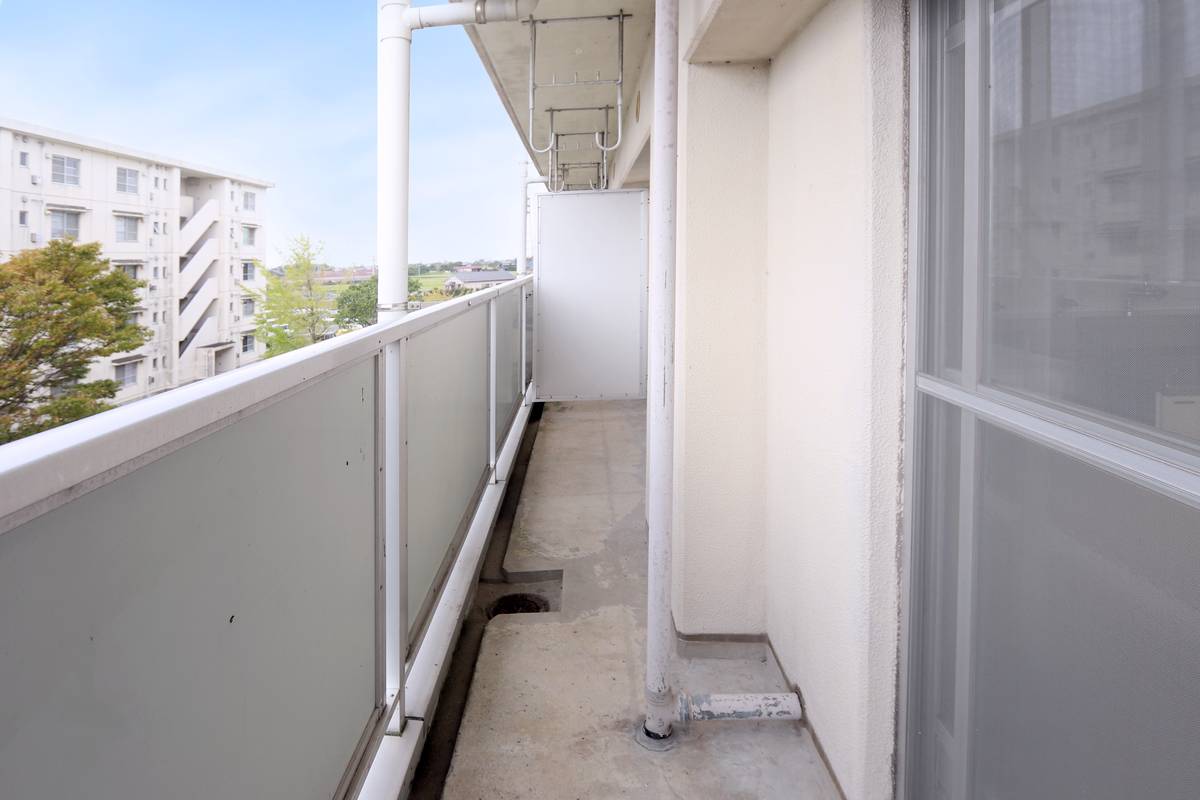 Ban công của Village House Ooki ở Mizuma-gun