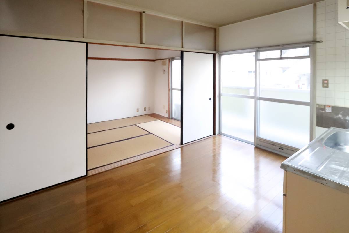 飯塚市ビレッジハウス頴田のリビング