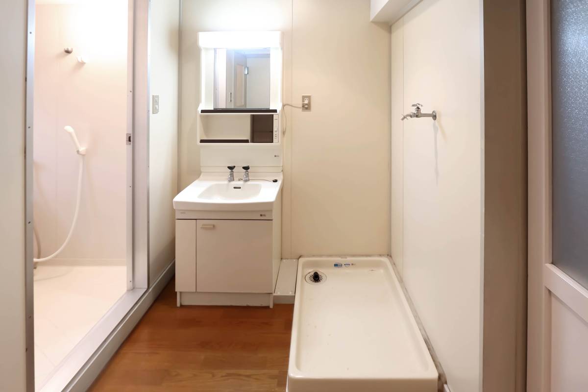 飯塚市ビレッジハウス頴田の洗面所