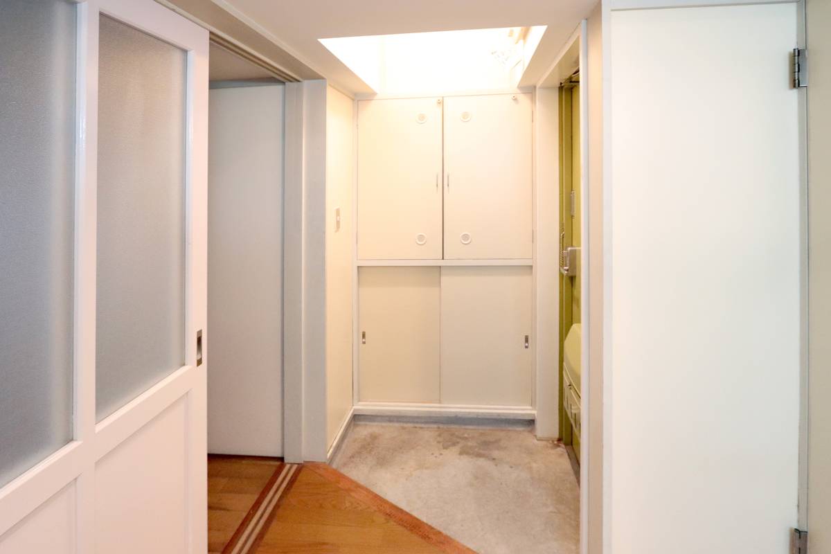 飯塚市ビレッジハウス頴田の玄関