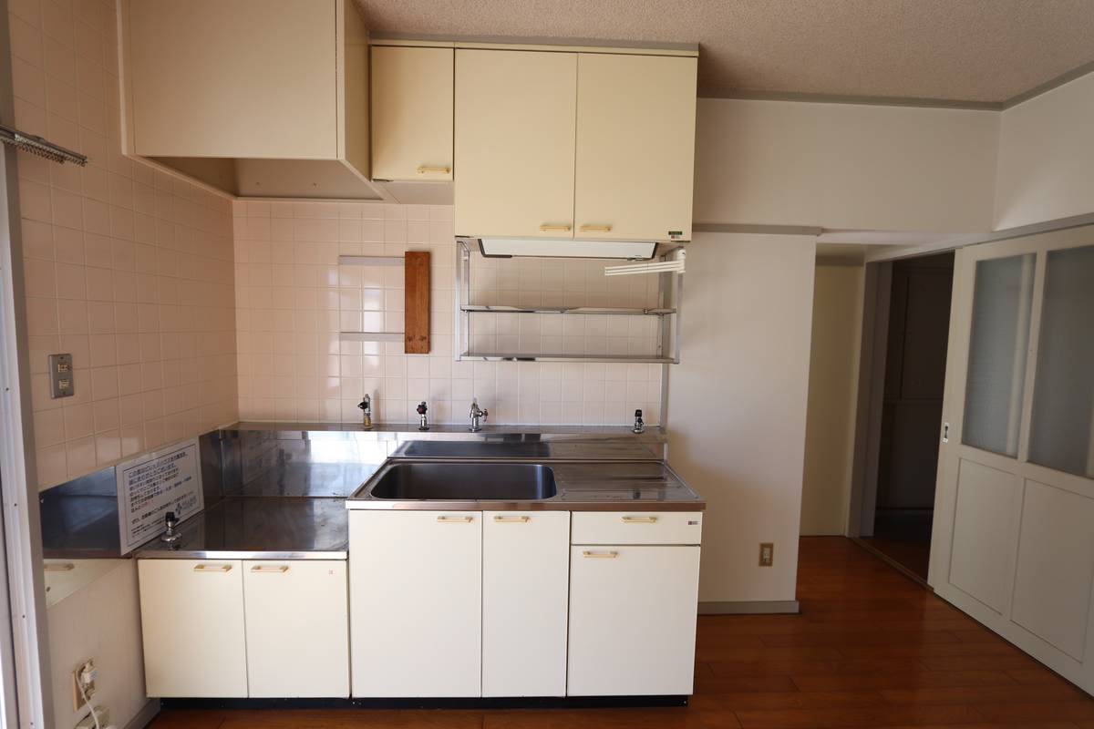 嘉麻市ビレッジハウスいなつきのキッチン