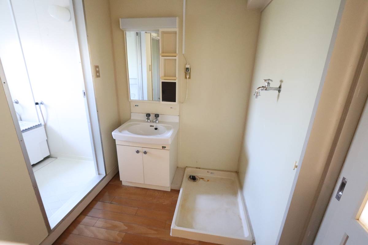 嘉麻市ビレッジハウスいなつきの洗面所