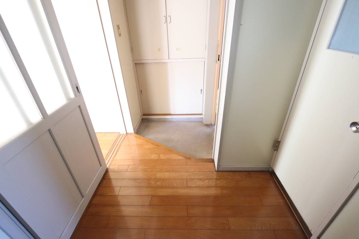 嘉麻市ビレッジハウスいなつきの玄関