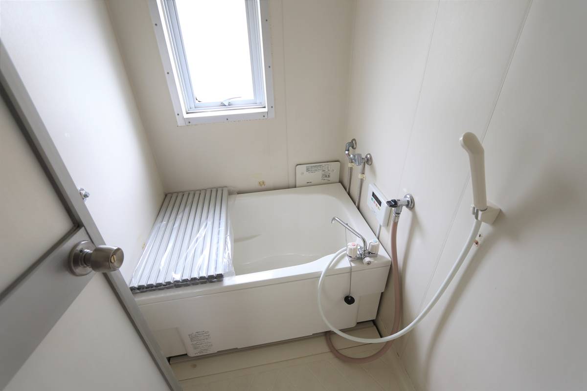 Phòng tắm của Village House Shirakawa ở Omuta-shi