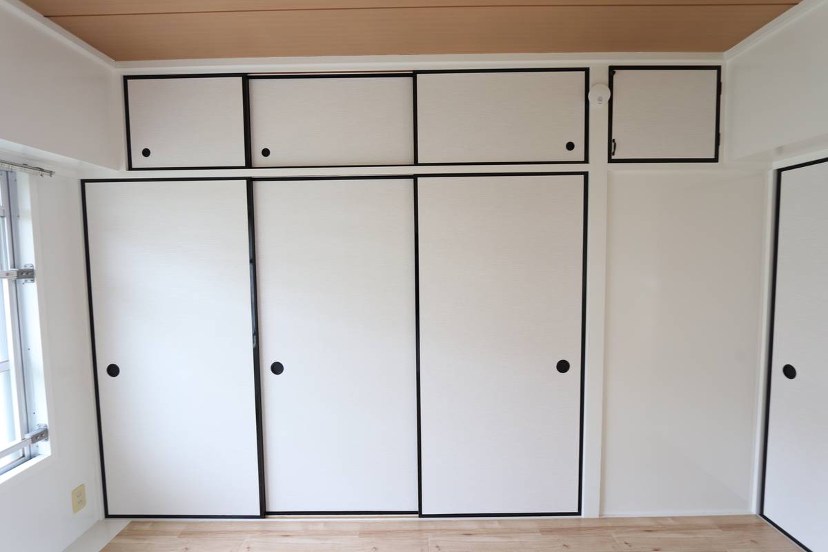 Khu vực chứa đồ của Village House Shirakawa ở Omuta-shi