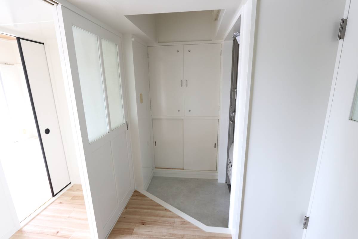 Khu vực cửa ra vào Village House Shirakawa ở Omuta-shi