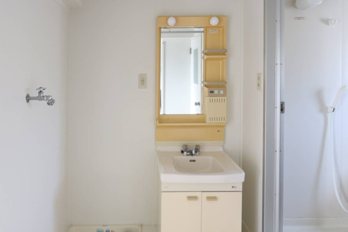 Bồn rửa mặt của Village House Katashima ở Miyako-gun