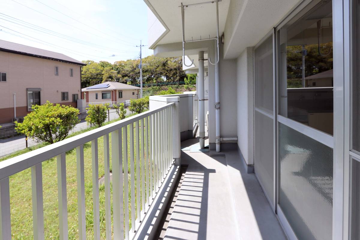 位于大牟田市的Village House 小浜的阳台
