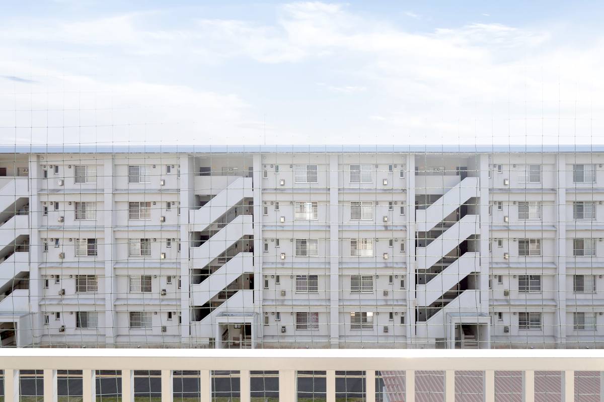 Tầm nhìn từ Village House Kohama ở Omuta-shi