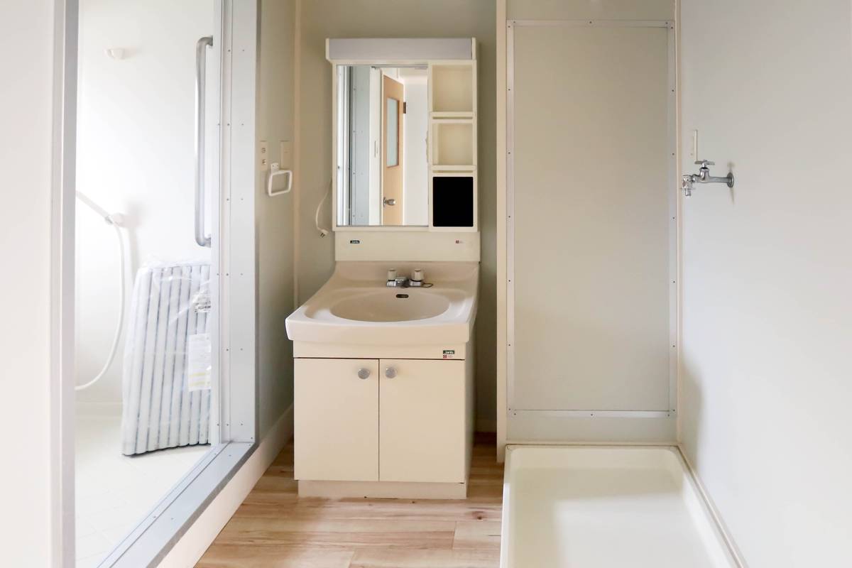 西区ビレッジハウス春日Ⅱの洗面所