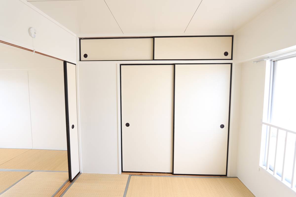 Storage Space in Village House Moji Shiranoe in Moji-ku