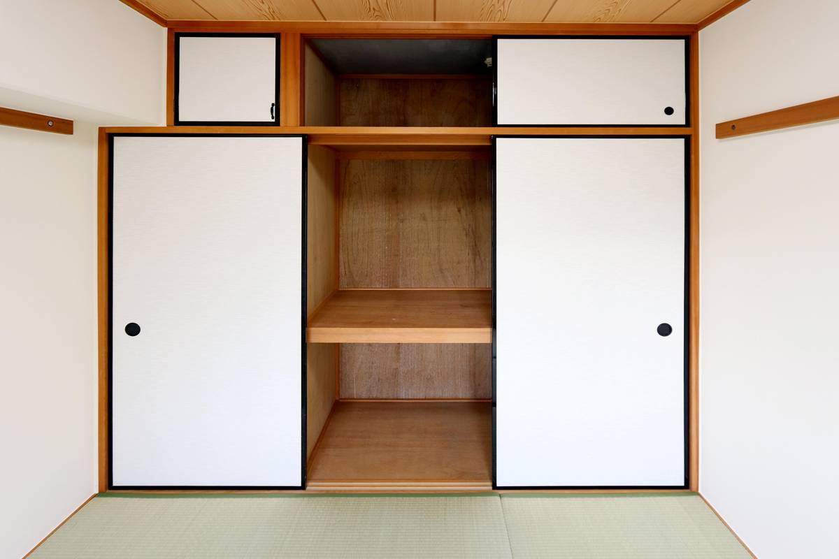 Storage Space in Village House Nishihara in Nakagami-gun