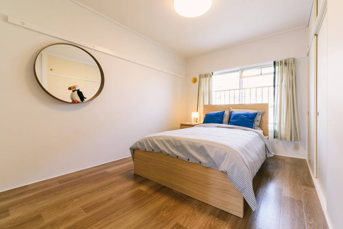 Bedroom in Village House Nishihara in Nakagami-gun