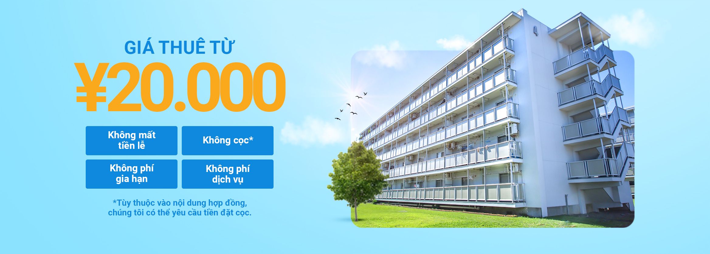 Áp dụng đối với tất cả các Căn hộ