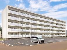 長岡市ビレッジハウス越路の建物外観