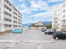 Parking lot of Village House Fukumitsu in Nanto-shi