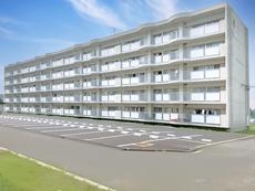 妙高市ビレッジハウスひだのもりの建物外観