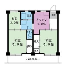 3DK Inuyama-shi ရှိ Village House Haguro ၏ အခန်းဖွဲ့စည်းပုံ